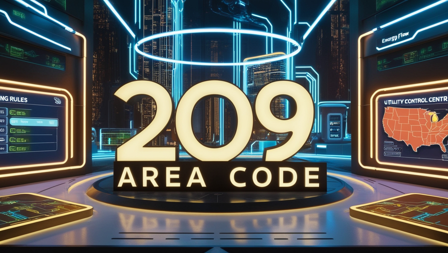 209 Area Code – Utilities Commission and Dialing Rules